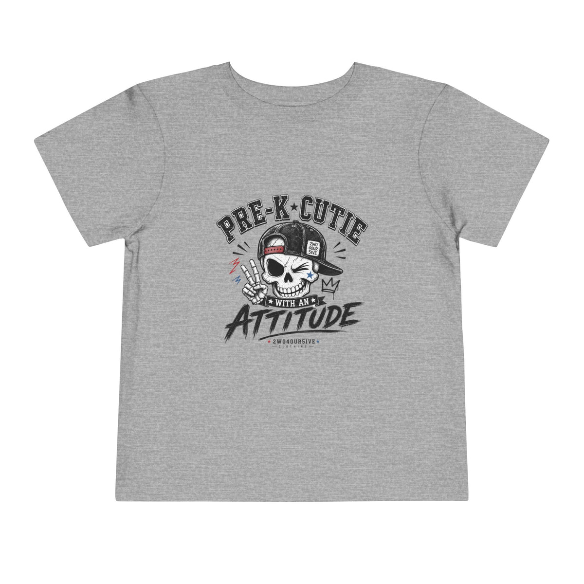 Pre-K Cutie Attitude Toddler Tee