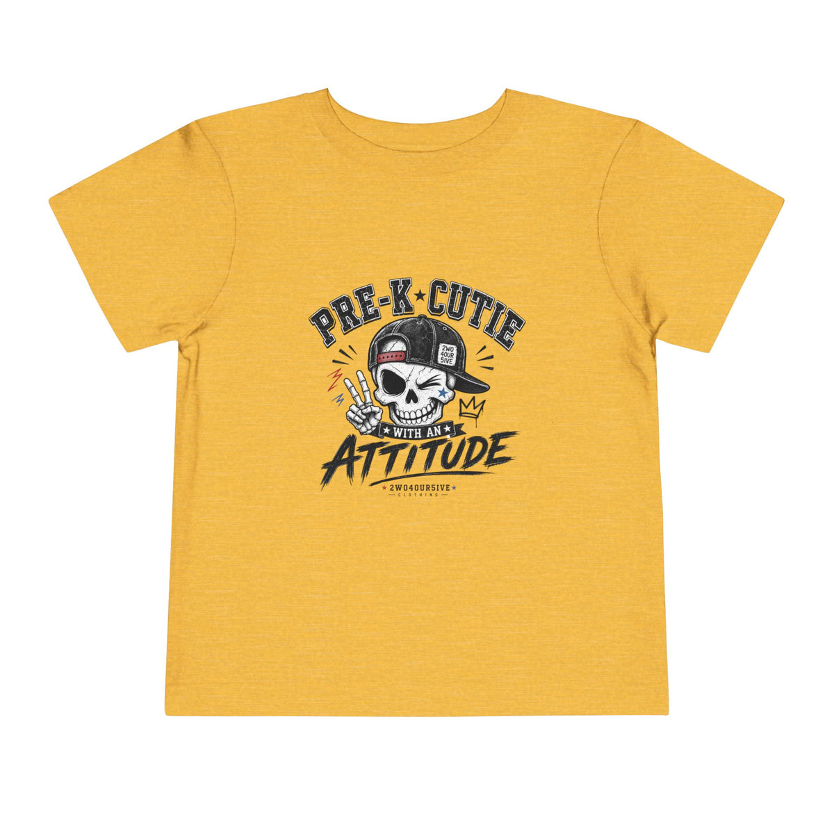 Pre-K Cutie Attitude Toddler Tee
