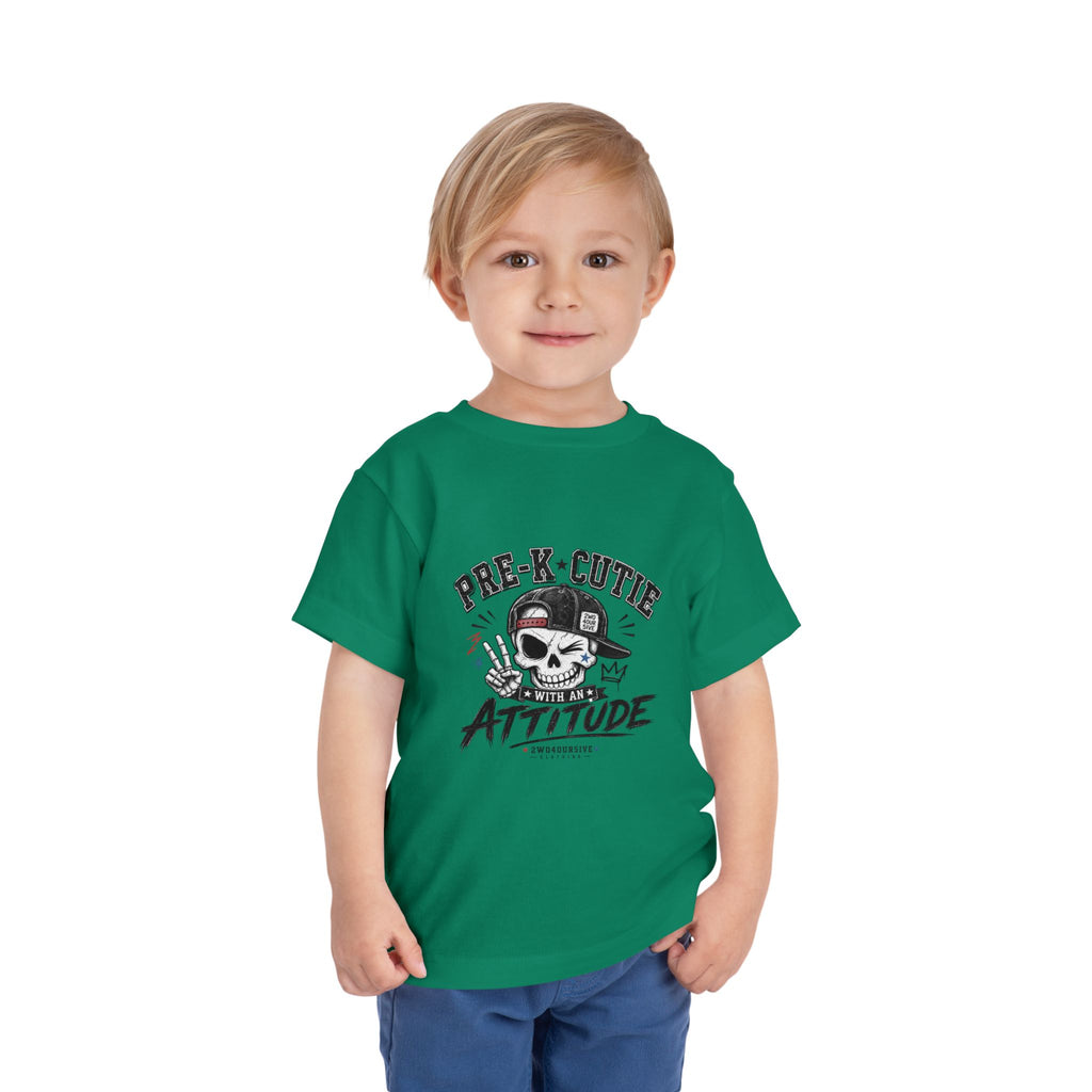 Pre-K Cutie Attitude Toddler Tee