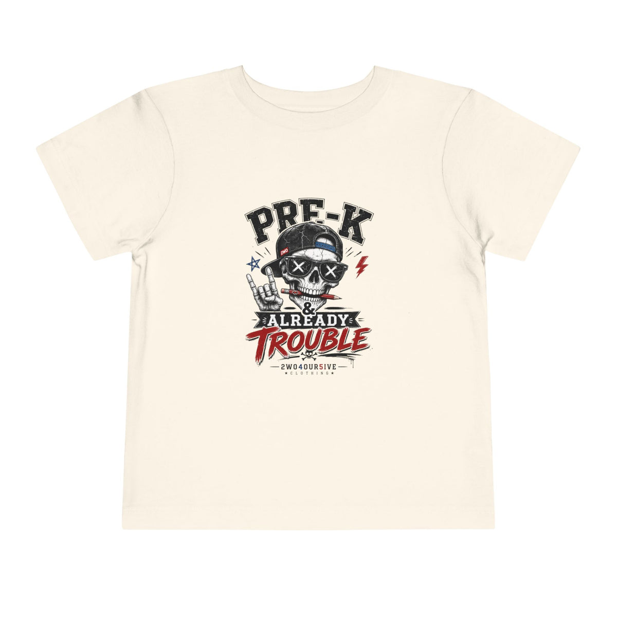 Pre-K Already Trouble Toddler Tee