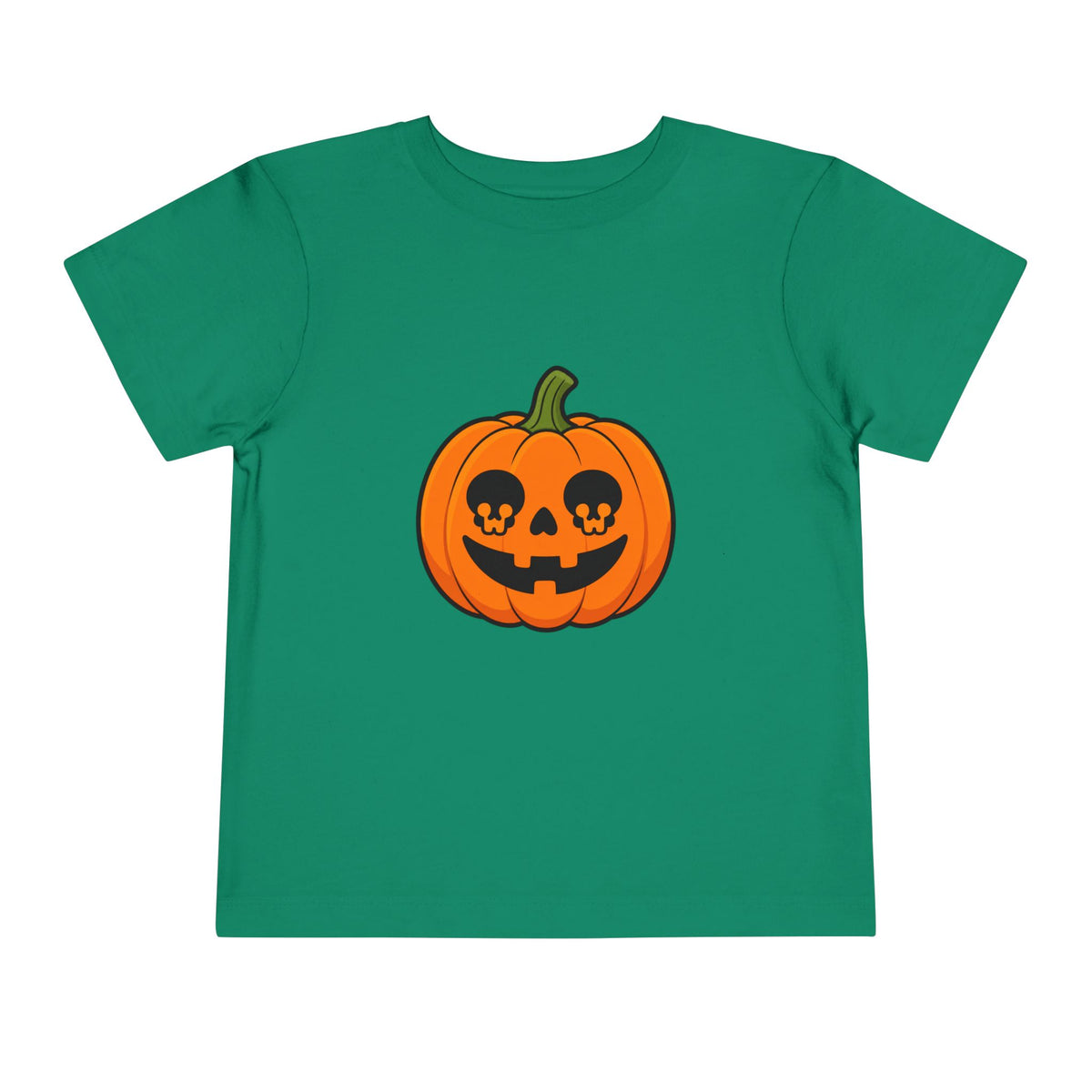 Toddler Pumpkin Jack-O'-Lantern Tee — Cute Halloween Pumpkin Shirt for Kids