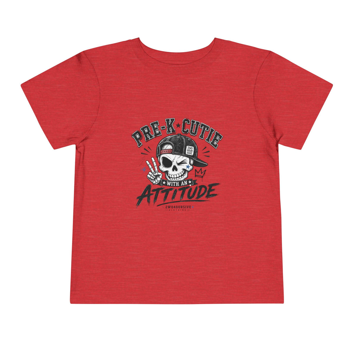 Pre-K Cutie Attitude Toddler Tee