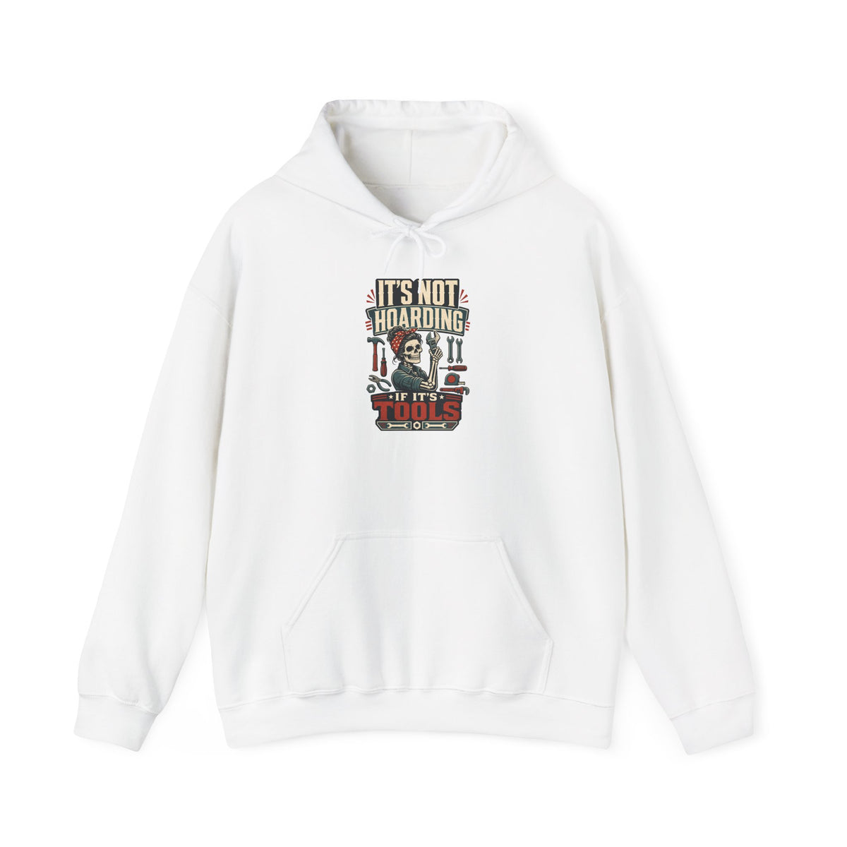 It's Not Hoarding If It's Tools Hoodie | Funny Garage Tools