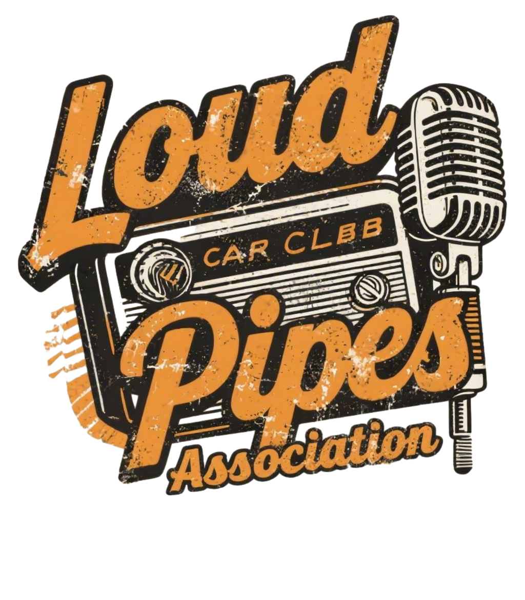 Loud Pipes Car Club T-Shirt – Vintage Microphone Automotive Tee